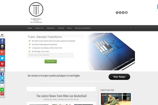 mikeleebasketball.com site used Mikelee