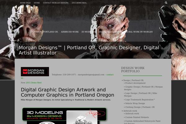 mikemorgandesigns.com site used Fifteen