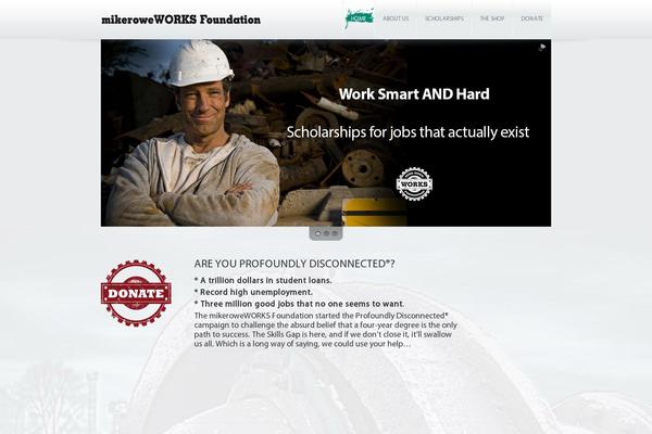 mikeroweworks.com site used Profoundly-disconnected-2