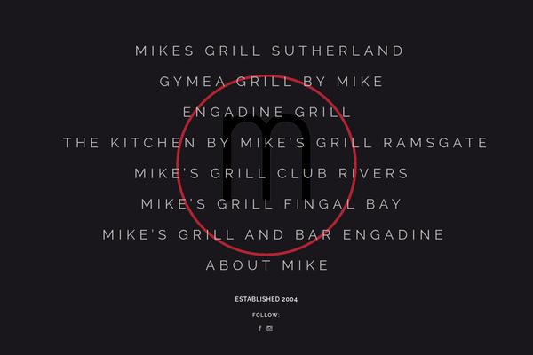 mikesgrill.com.au site used Gourmand-child