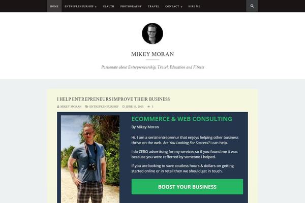 mikeymoran.com site used Long