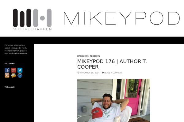 mikeypod.com site used Mai-creative