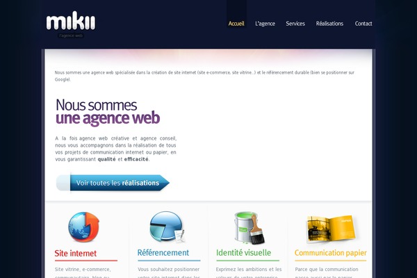 mikii theme websites examples