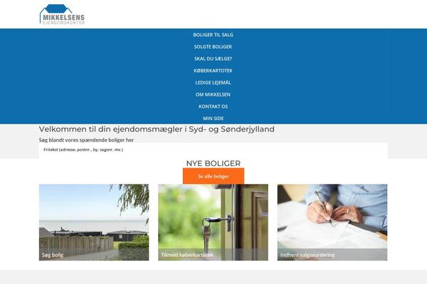 mikkelsentoftlund.dk site used Webplatform