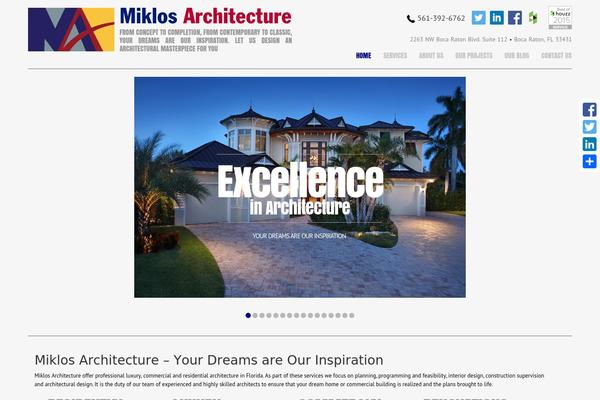 miklosarchitecture.com site used Barch-child
