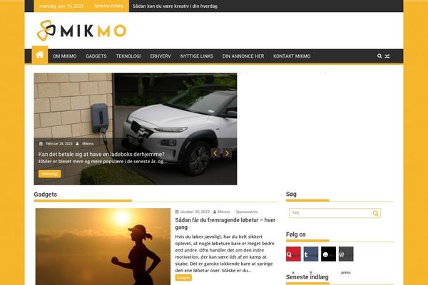 mikmo.dk site used Supermag-child