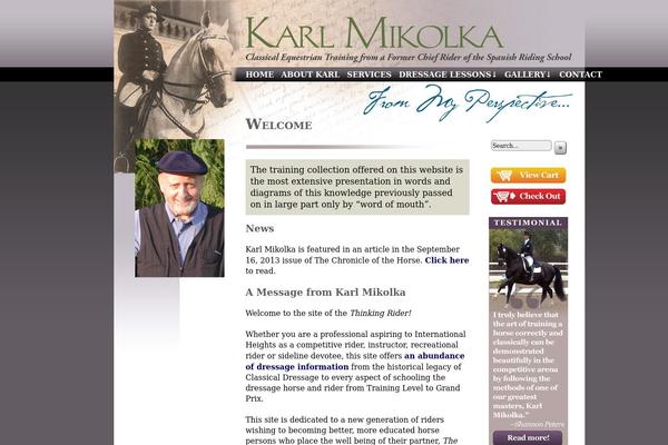 mikolkadressage.com site used Karl