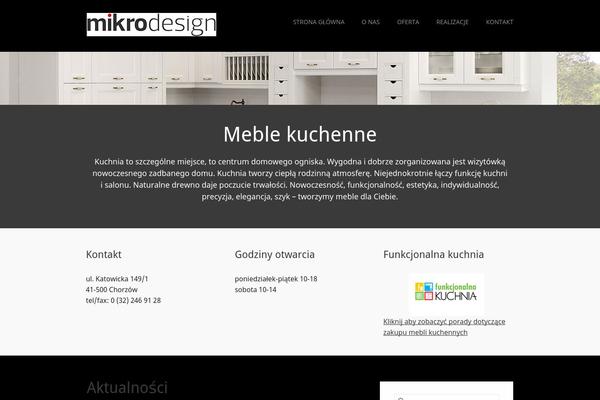 mikro-design.pl site used Mikro