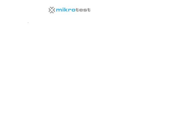 mikrotest.com.tr site used Mikrotest