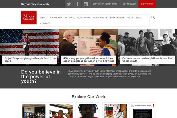 mikvachallenge.org site used Mikva