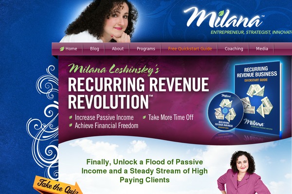 milana.com site used Milana-leshinksy