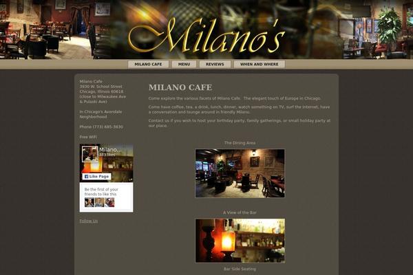 milanoscafe.com site used Option_09