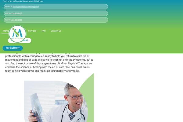 milanphysicaltherapy.com site used Doxwell