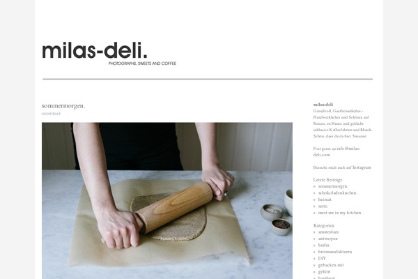 Twenty Ten theme site design template sample