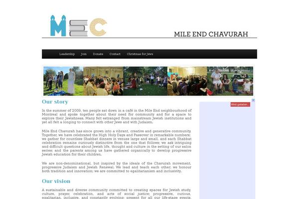 mileendchavurah.org site used Twentyelevenmech