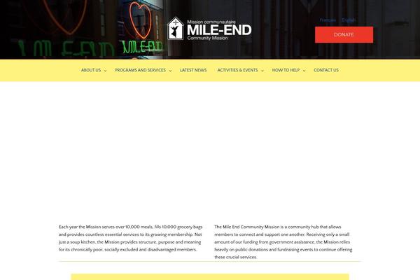 mileendmission.org site used Daily-observer
