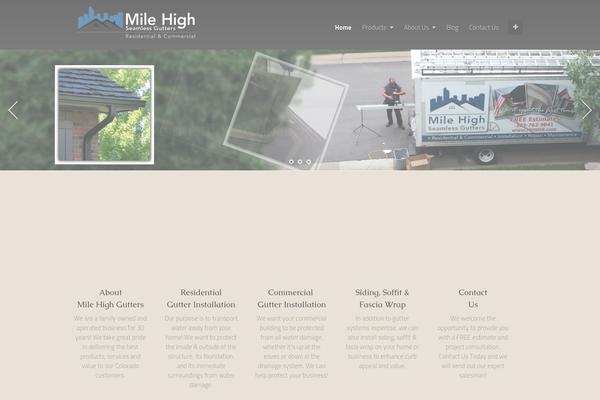 milehighgutter.com site used Flyte