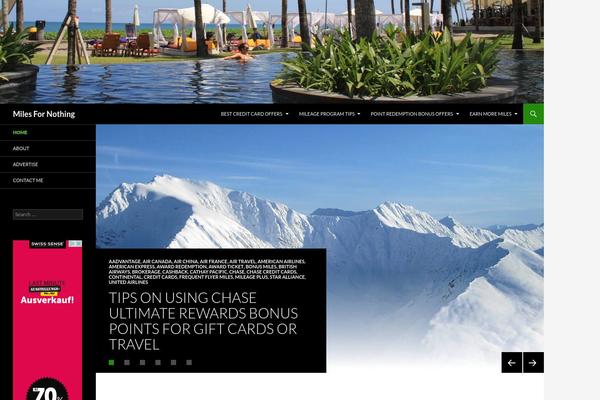 Twenty Fourteen theme site design template sample