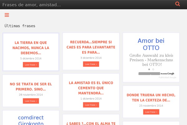 milesfrases.com site used Briks