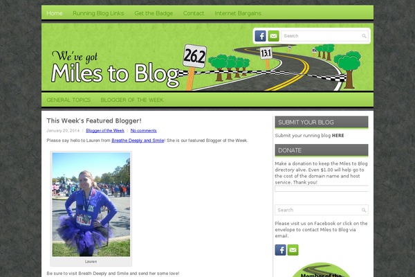 milestoblog.com site used Neonvento