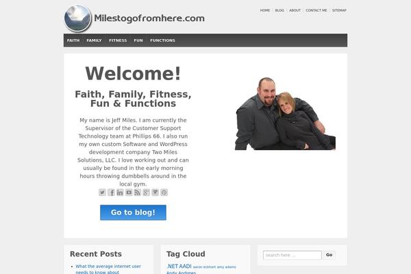 Responsive theme site design template sample