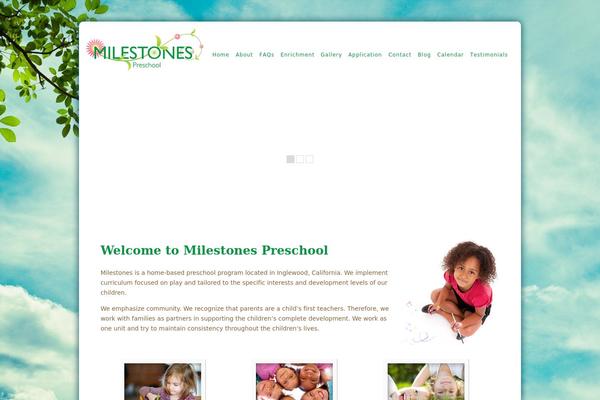 milestonescommunity.com site used Milestones
