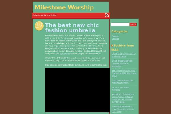 milestoneworship.com site used Next Saturday