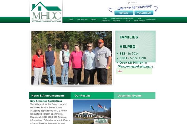 milfordhousing.com site used Mhdc