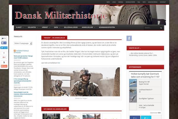 Fearless theme site design template sample