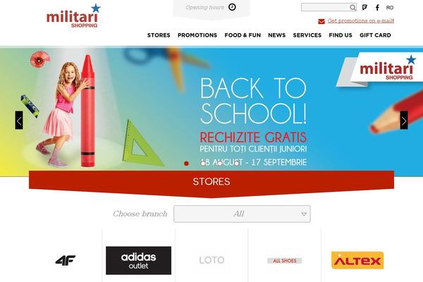 militari-shopping.ro site used Aere