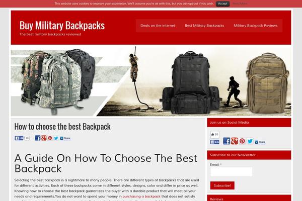 militarybackpacks.net site used Kingdom