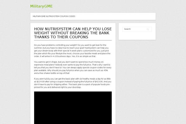 Contango_child theme site design template sample