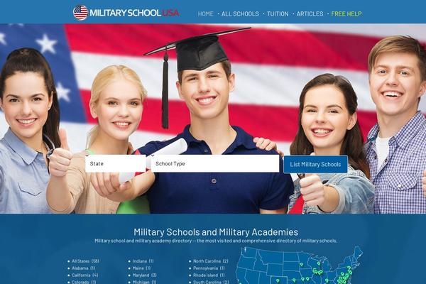 militaryschoolusa.com site used Envoy