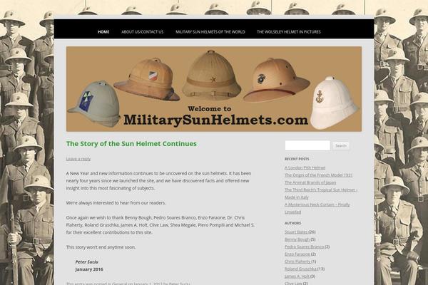 militarysunhelmets.com site used Twentytwelve-child