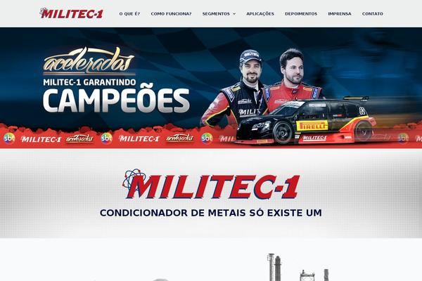 militecbrasil.com.br site used Militec-theme
