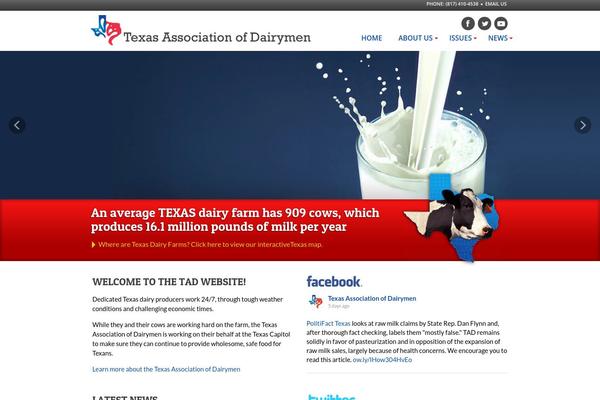 milk4texas.org site used Texas