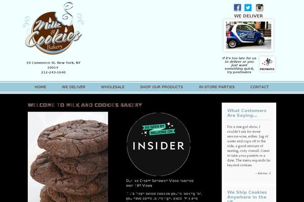 milkandcookiesbakery.com site used Milkandcookies