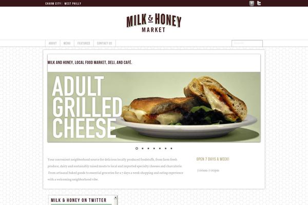 milkhoney theme websites examples