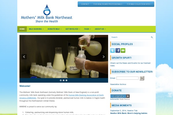 milkbankne.org site used Mmbne-2022