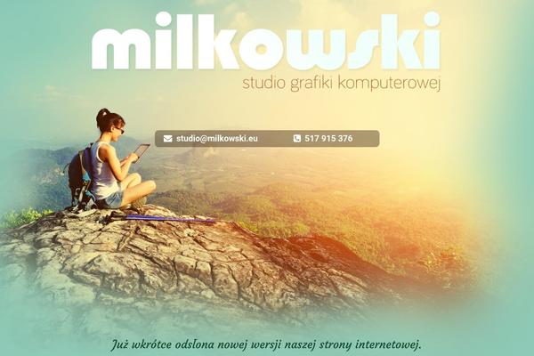 milkowski.eu site used Projekty