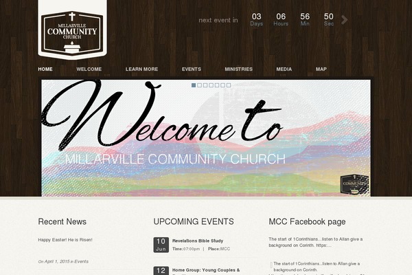 millarvillechurch.org site used Wp-church1