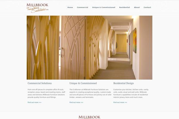 millbrook theme websites examples