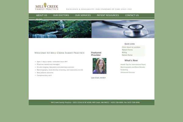millcreekfamilypractice.org site used Mill-creek