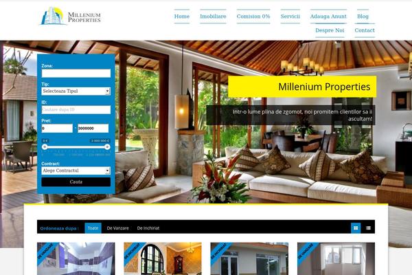 millenium-properties.ro site used Millenium
