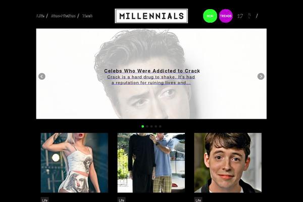 millennials.today site used Tips