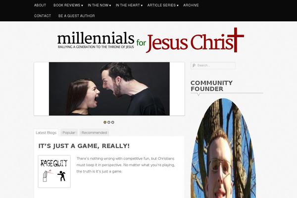 millennialsforchrist.com site used Supernova