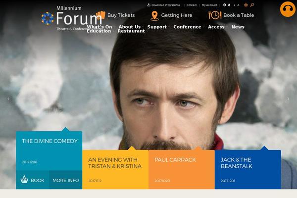 millenniumforum.co.uk site used Millennium-forum
