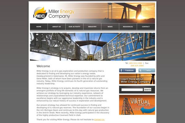 miller-energy.com site used Mei