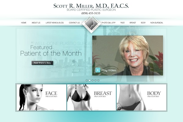 millercosmeticsurgery.com site used Millercosmeticsurgery