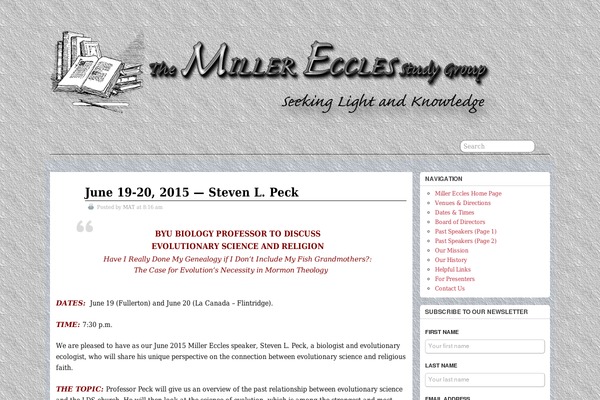 Suffusion theme site design template sample